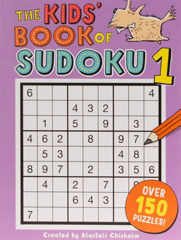 Бумажная книга «The Kids' Book of Sudoku 1», автор Аластер Чисхолм - фото №1 - миниатюра