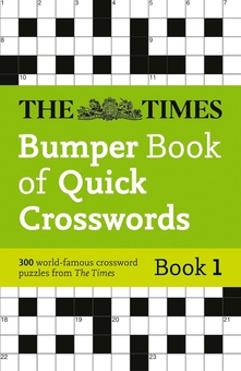 Бумажная книга «The Times Bumper Book of Quick Crosswords Book 1. 300 World-Famous Crossword Puzzles» - фото №1 - миниатюра