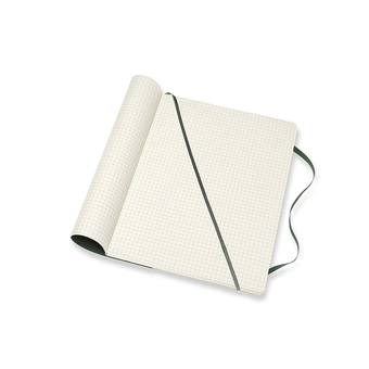  «Блокнот Moleskine Classic Extra Large Клетка Миртовый Зеленый (QP622K15)», бренда Moleskine - фото №3 - миниатюра