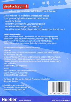 Паперова книга «deutsch.com 1. Interaktives Kursbuch. DVD-ROM» - фото №2 - мініатюра