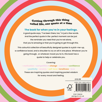 Паперова книга «I Feel That. Uplifting Quotes and Inspiring Pocket Wisdom for Every Mood», автор Христина Скотч - фото №2 - мініатюра