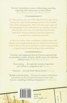Бумажная книга «Lost and Found in Johannesburg: A Memoir», автор Марк Гевиссер - фото №2 - миниатюра