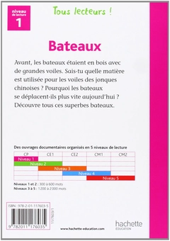 Бумажная книга «Tous Lecteurs!: Niveaux 1: Bateaux», авторов Lucile Galliot, Denise Ryan - фото №3 - миниатюра