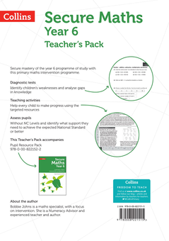 Бумажная книга «Secure Year 6 Maths Teacher's Pack: A Primary Maths Intervention Programme», автор Бобби Джонс - фото №3 - миниатюра