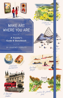 Паперова книга «Make Art Where You Are », автор Кортні Черруті - фото №2 - мініатюра
