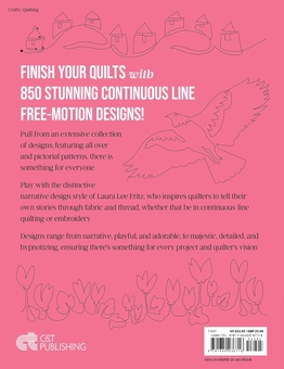 Бумажная книга «850 Free-Motion Quilting Designs», автор Лора Ли Фриц - фото №2 - миниатюра