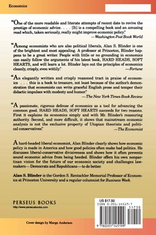 Бумажная книга «Hard Heads, Soft Hearts : Tough-minded Economics For A Just Society», автор Алан С. Блиндер - фото №2 - миниатюра