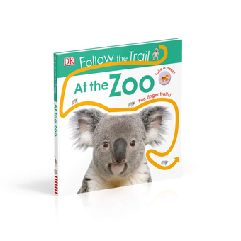 Бумажная книга «At the Zoo. Take a Peek! Fun Finger Trails!» - фото №3 - миниатюра