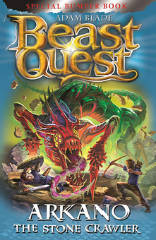 Паперова книга «Beast Quest. Arkano the Stone Crawler. Special 25», автор Адам Блейд - фото №1 - мініатюра