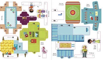 Паперова книга «Make Your Own Model. My House», автор Еллен Гіггенбах - фото №4 - мініатюра