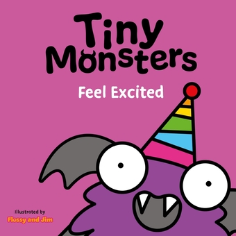 Паперова книга «Tiny Monsters Feel Excited» - фото №1 - мініатюра