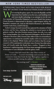 Паперова книга «Catalyst: A Rogue One Novel», автор Джеймс Лучено - фото №2 - мініатюра