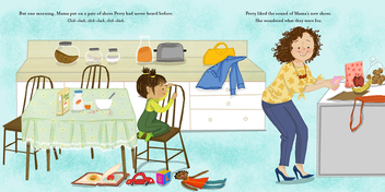 Бумажная книга «Mama's Work Shoes», автор Кэрон Левис - фото №4 - миниатюра