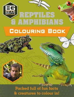 Бумажная книга «Bear Grylls Colouring Books: Reptiles», автор Беар Гриллс - фото №1 - миниатюра