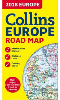 Паперова книга «2018 Collins Europe Road Map 1:5 000 000» - фото №2 - мініатюра