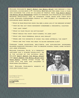 Паперова книга «The Don't Sweat the Small Stuff Workbook. Exercises, Questions, and Self-Tests to Help You Keep the Little Things from Taking Over Your Life», автор Річард Карлсон - фото №2 - мініатюра