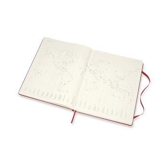  «Еженедельник Moleskine на 2020 год Красный (DHF212WN4Y20)», бренда Moleskine - фото №6 - миниатюра