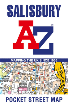 Бумажная книга «Salisbury A-Z Pocket Street Map» - фото №1 - миниатюра