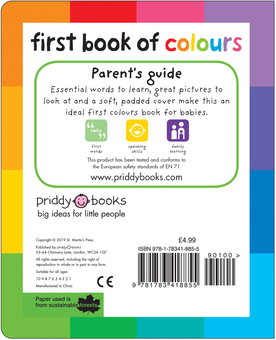 Бумажная книга «First 100 Soft to Touch First Book of Colours», автор Роджер Придди - фото №2 - миниатюра