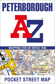 Бумажная книга «Peterborough A-Z Pocket Street Map» - фото №1 - миниатюра
