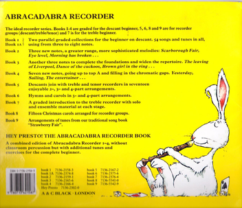 Бумажная книга «Abracadabra Recorder Book 3 (Pupil's Book): 26 Graded Songs and Tunes», автор Роджер Буш - фото №2 - миниатюра