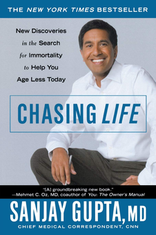Паперова книга «Chasing Life. New Discoveries in the Search for Immortality to Help You Age Less Today», автор Санджай Гупта - фото №1 - мініатюра