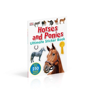 Бумажная книга «Horses and Ponies Ultimate Sticker Book » - фото №3 - миниатюра