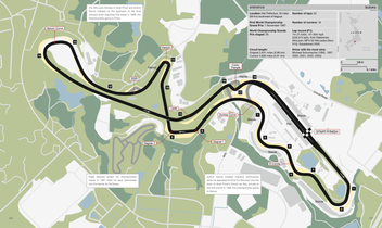 Паперова книга «Grand Prix Circuits. Maps and statistics from every Formula One track», автор Моріс Гамільтон - фото №4 - мініатюра