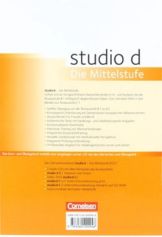 Бумажная книга «Studio D - Die Mittelstufe: Kurs- Und Ubungsbuch B2 Band 1 » - фото №2 - миниатюра