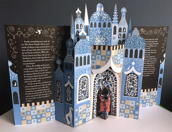 Паперова книга «The Snow Queen», автор Леслі Барнс - фото №2 - мініатюра
