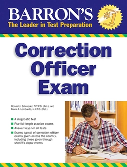 Паперова книга «Barron's Correction Officer Exam», автор Дональд Дж. Шредер - фото №1 - мініатюра