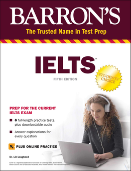 Бумажная книга «Barron's IELTS. With Downloadable Audio», автор Лин Логхид - фото №1 - миниатюра