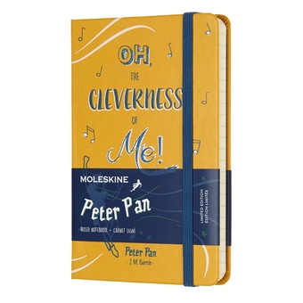  «Карманная записная книжка Moleskine Peter Pan Желтая в линию (LEPN01BMM710)», бренда Moleskine - фото №2 - миниатюра