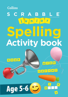 Бумажная книга « SCRABBLE™ Junior Spelling Activity Book» - фото №1 - миниатюра
