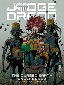 Бумажная книга «Judge Dredd. The Cursed Earth Uncensored», автор Джон Вагнер - фото №1 - миниатюра