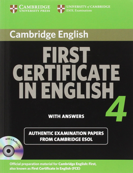 Бумажная книга «Cambridge First Certificate in English 4» - фото №1 - миниатюра