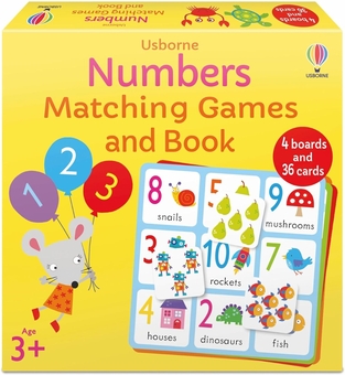 Паперова книга «Numbers Matching. Games and Book», автор Кейт Нолан - фото №1 - мініатюра