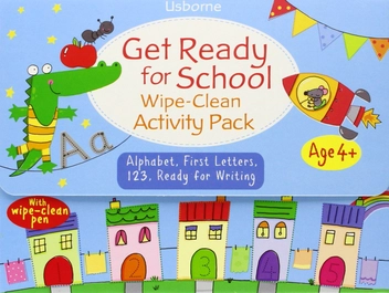 Бумажная книга «Get Ready for School. Wipe-Clean Activity Pack» - фото №1 - миниатюра