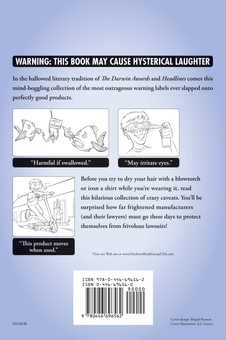 Бумажная книга «Remove Child Before Folding. The 101 Stupidest, Silliest, and Wackiest Warning Labels Ever», автор Боб Дориго Джонс - фото №2 - миниатюра