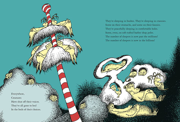 Паперова книга «Dr. Seuss's Sleep Book», автор Доктор Сьюз - фото №4 - мініатюра