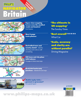 Бумажная книга «Philip's Navigator Britain Easy-Use Format» - фото №2 - миниатюра