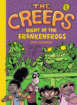 Бумажная книга «The Creeps. Night of the Frankenfrogs», автор Крис Швейцер - фото №1 - миниатюра