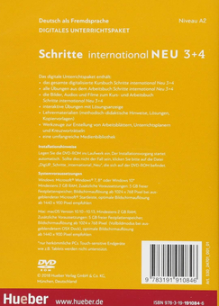 Бумажная книга «Schritte international Neu 3+4 / Digitales Unterrichtspaket (DVD-ROM)» - фото №2 - миниатюра