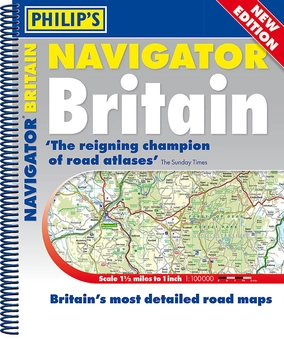 Паперова «Philip's Navigator Britain Spiral Bound», автора Без автора– фото №1