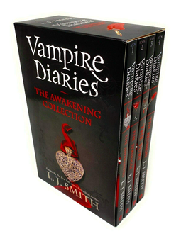 Паперова книга «The Vampire Diaries Series 1 Collection 4 Books Bundle Box Set By L J Smith ( The Awakening, The Struggle, The Fury, The Reunion) », автор Ліза Джейн Сміт - фото №2 - мініатюра