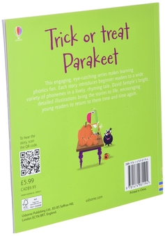 Паперова книга «Trick or Treat, Parakeet?», автор Леслі Сімс - фото №2 - мініатюра