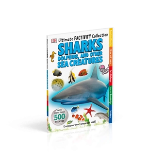 Бумажная книга «Sharks, Dolphins and Other Sea Creatures Ultimate Factivity Collection. Create your own Fun-packed Book!» - фото №2 - миниатюра