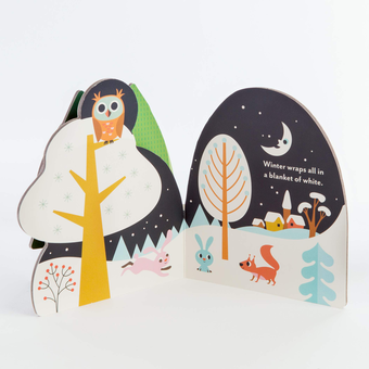 Паперова книга «Bookscape Board Books. A Forest's Seasons», автор Інгела П. Арреніус - фото №2 - мініатюра