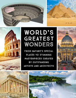 Бумажная книга «World's Greatest Wonders. From Nature's Special Places to Stunning Masterpieces Created by Outstanding Artists and Architects» - фото №1 - миниатюра