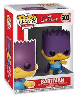  «Коллекционная фигурка Funko Pop! Pop Animation The Simpsons Бартмен (FK33876)», бренда Funko Pop - фото №3 - миниатюра